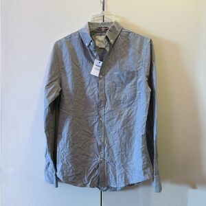 Blue Button-Up Shirt